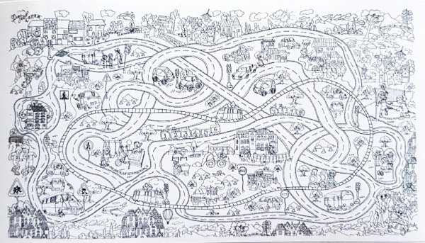 Раскраски большие