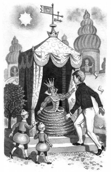 Одоевский городок в табакерке раскраска