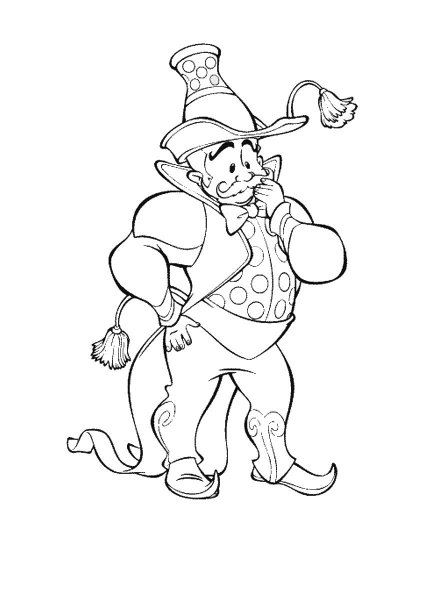 Гудвин волшебник изумрудного города раскраска