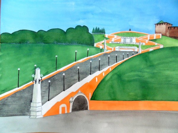 Чкаловская лестница 800 лет