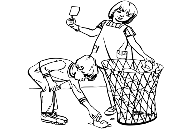 Экология раскраска