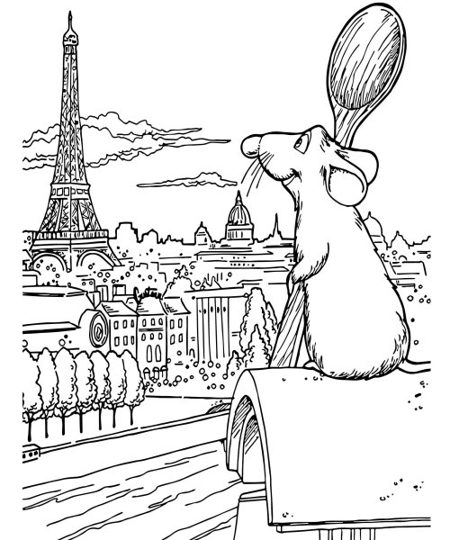 Реми Рататуй Париж