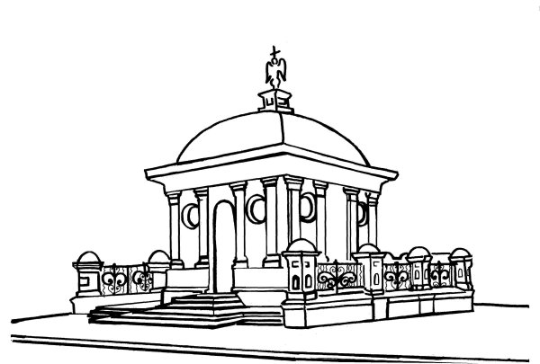 Памятники архитектуры раскраска