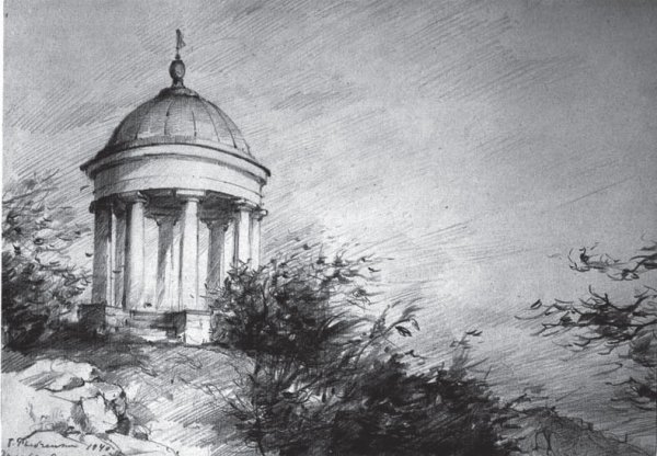 Графика Эолова арфа Пятигорска