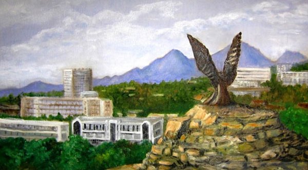 Машук Пятигорск рисунок