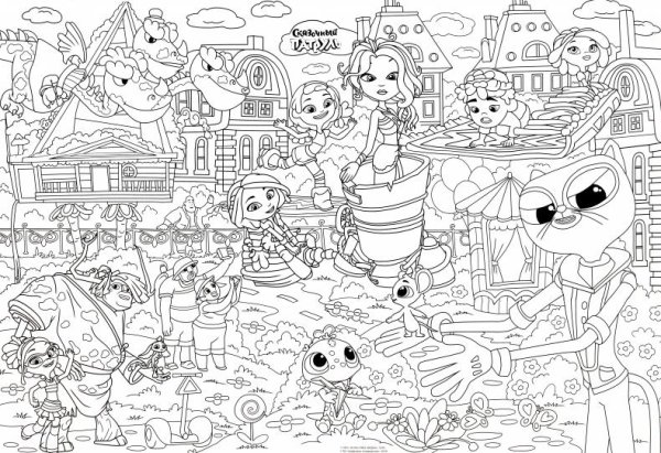 Раскраскаскащочный патруль