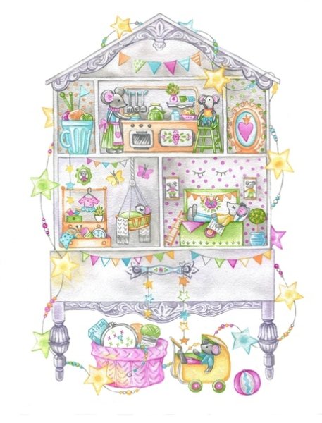 Мышкин дом иллюстрация