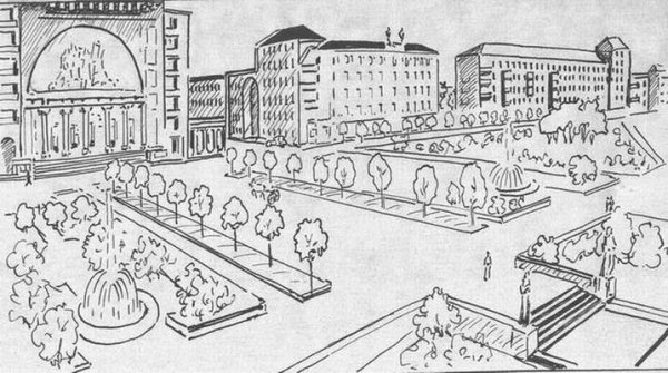 Раскраска город Мурманск