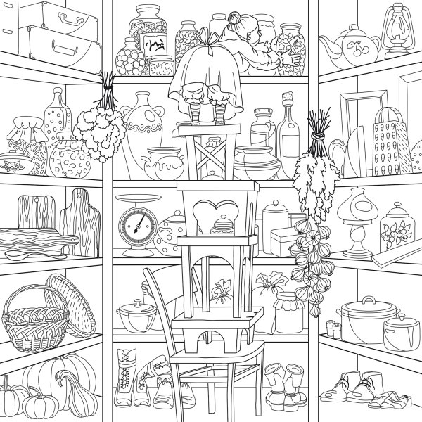 Раскраска антистресс библиотека