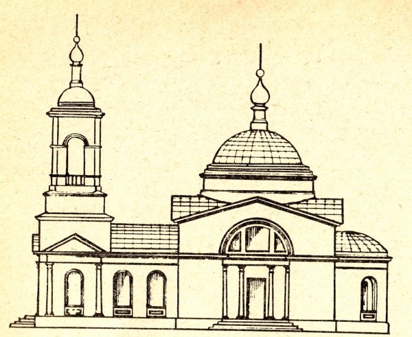 Рыбинск Спасо-Преображенский собор эскиз