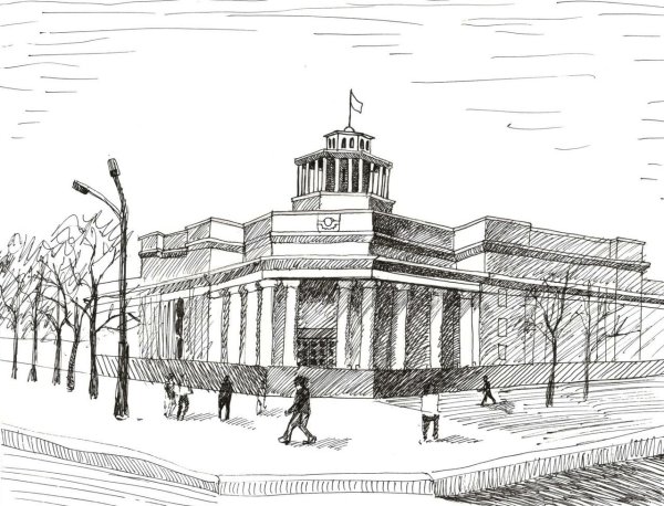 Кемерово рисунок города