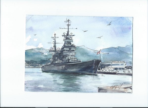 +Крейсер Кутузов Новороссийск рисовать