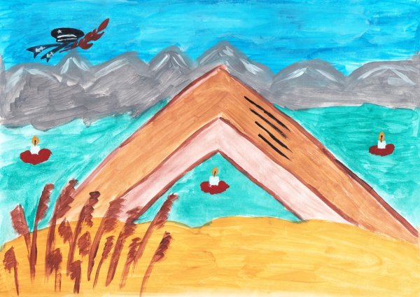 Малая земля Новороссийск рисунок