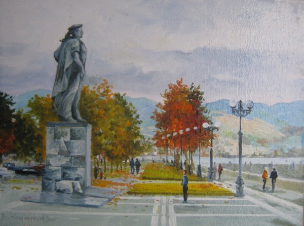 Город герой Новороссийск пейзаж