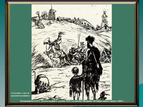 Жители города Глупова