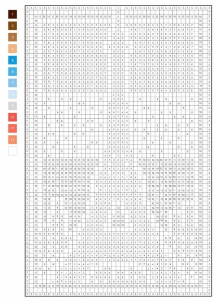 Цветовой квест раскраска