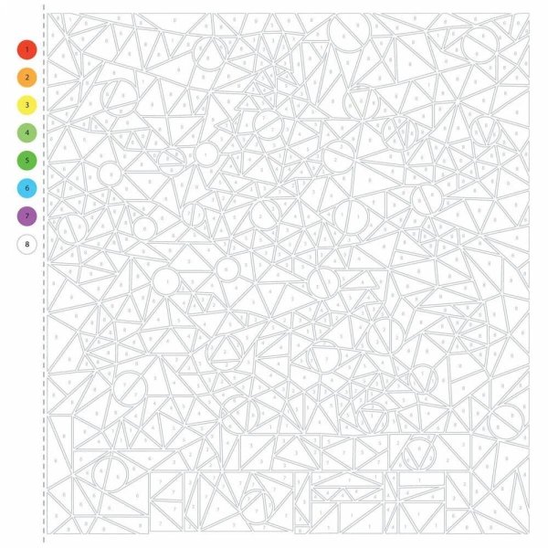 Цветовой квест раскраска