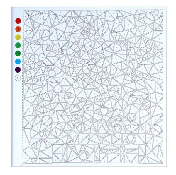 Цветовой квест раскраска