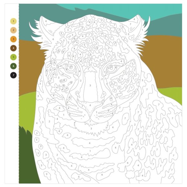 Цветовой квест по номерам по точкам по пикселям