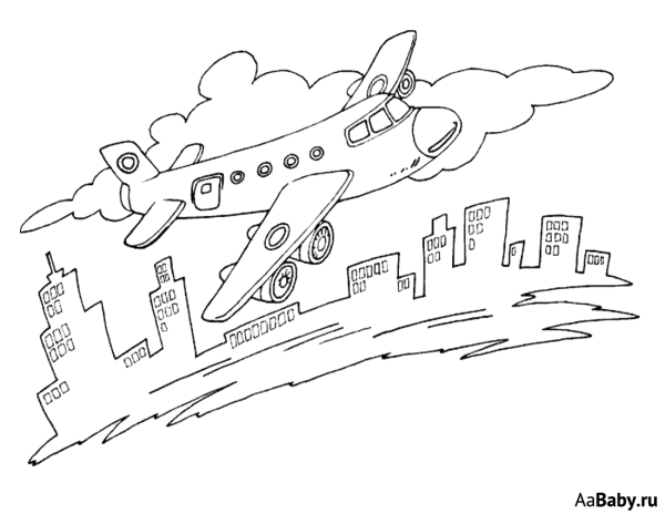 Военные самолеты в небе раскраска