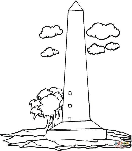 Раскраски Обелиск славы Керчи