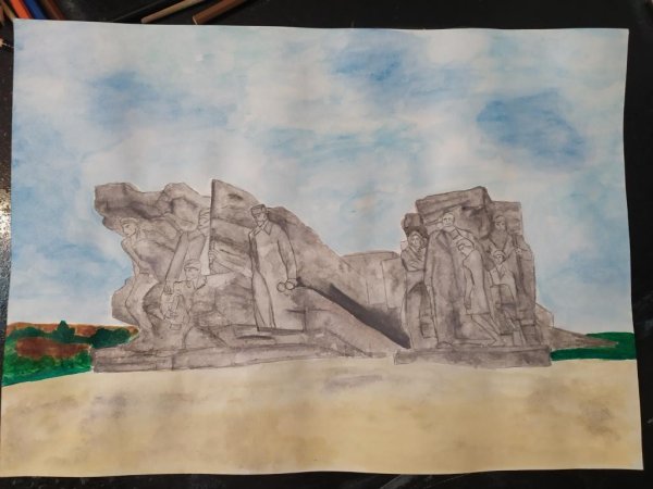 Город Керчь рисунки города герои