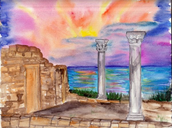 Митридат Керчь рисунок