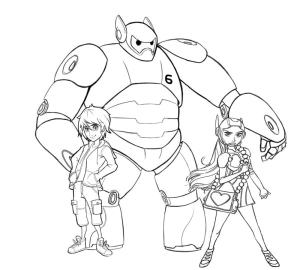 Раскраска город героев