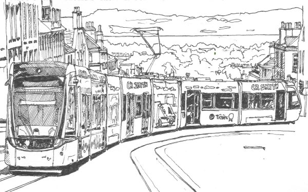 Трамвай скетч