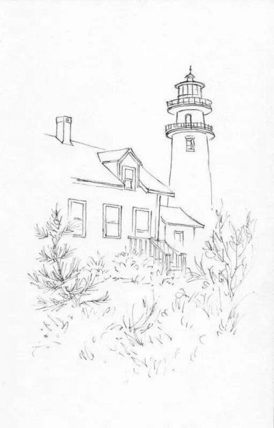 Пейзажи для раскрашивания акварелью