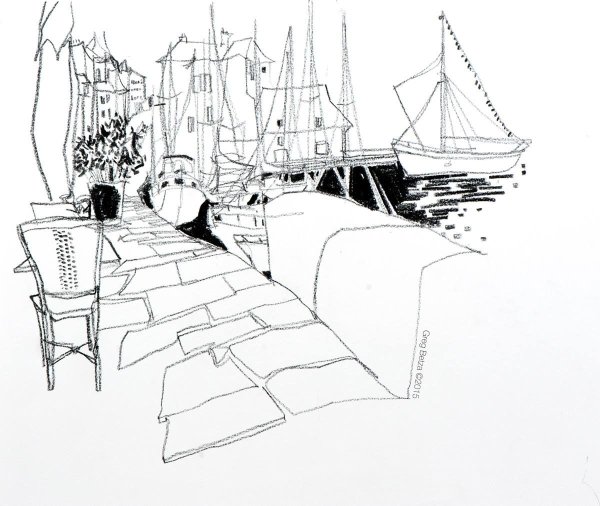 Скетчи для раскрашивания акварелью