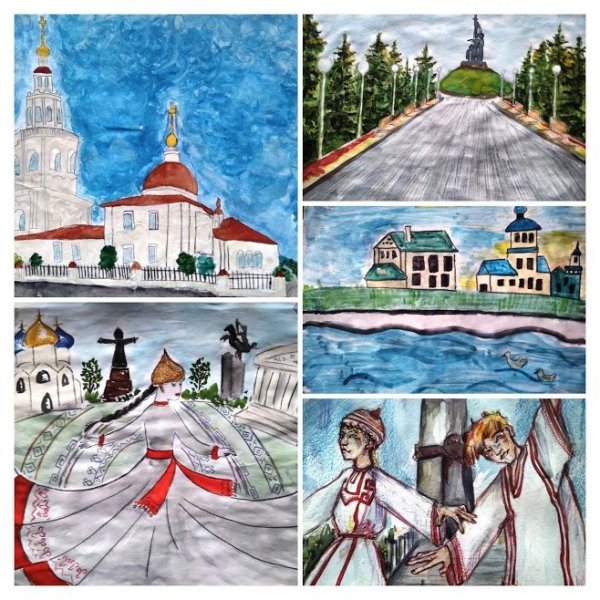 Чебоксары рисунки детей