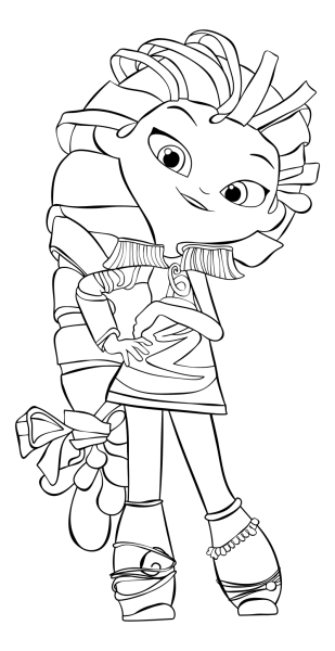 Варвара сказочный патруль раскраска