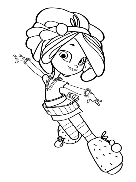 Сказочный патруль разукрашка Аленка