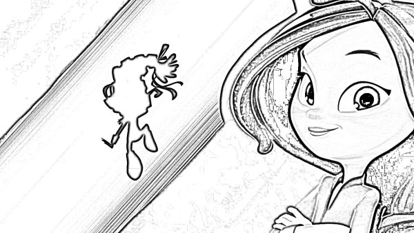 Сказочный патруль раскраска Варя алёнка