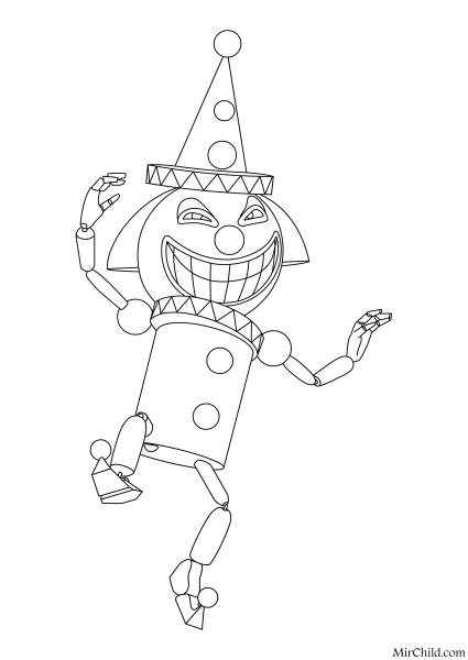 Урфин Джюс и его деревянные солдаты клоун