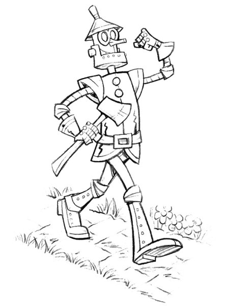 Железный дровосек из Урфина Джюса