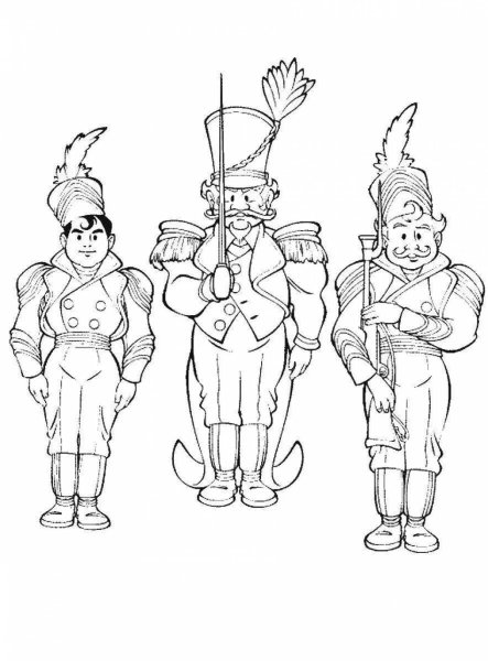 Солдаты Урфина Джюса раскраска