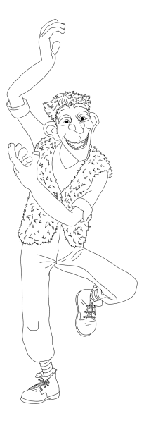 Урфин Джюс раскраска