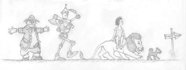 Рисунок к сказке волшебник изумрудного города