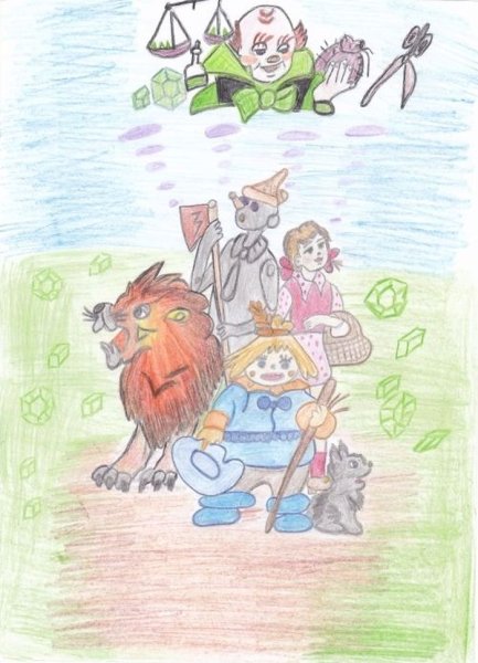 Волшебник изумрудного города иллюстрации Элли