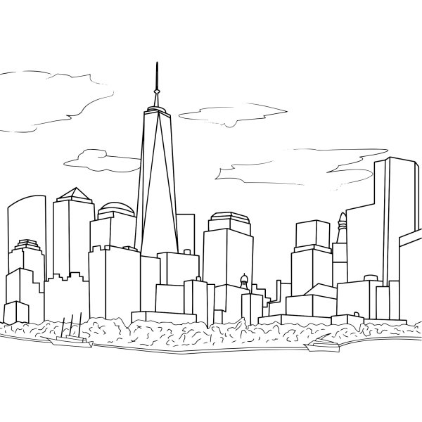 Город карандашом