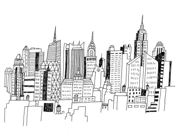 Контур города