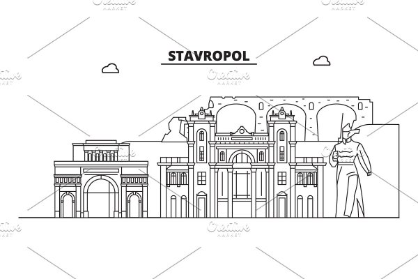 Тифлисские ворота Ставрополь контур