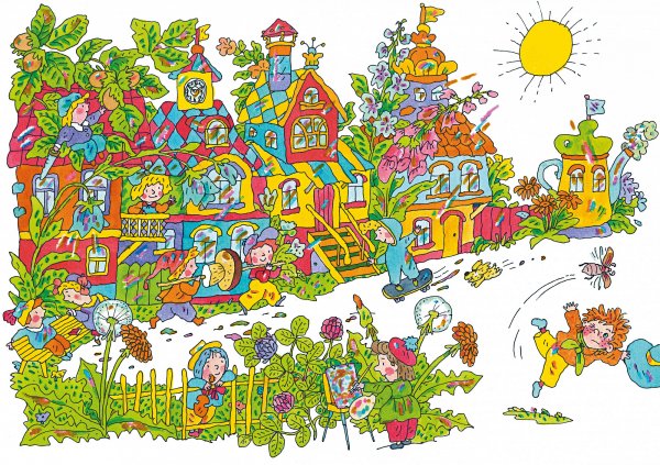 Цветочный город Носов