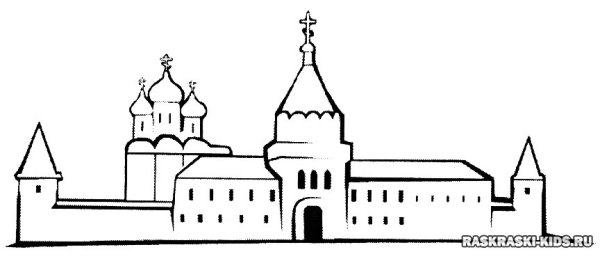 Ипатьевский монастырь вектор