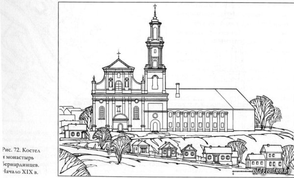 Графические рисунки достопримечательностей Беларуси