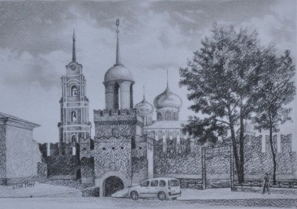 Тула Тульский Кремль Графика
