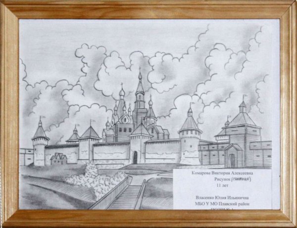 Рисунок на тему Тульский Кремль