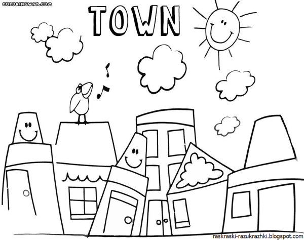 Горд раскраска для детей